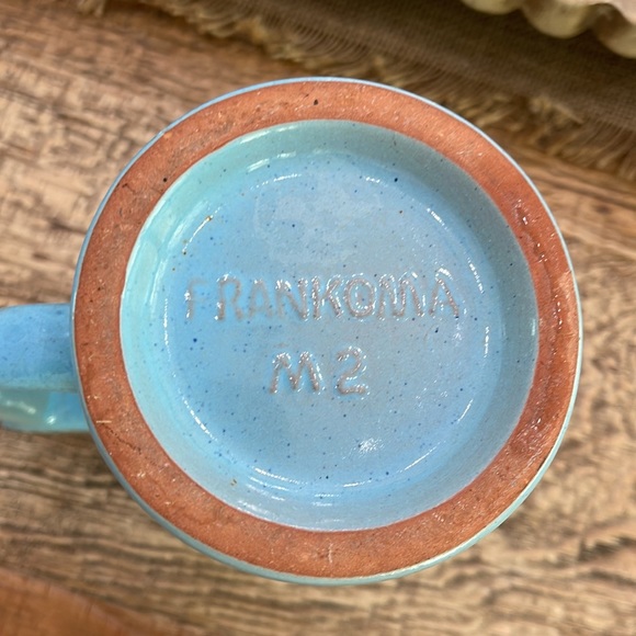 🪺Frankoma Plainsman M2 Robbin’s Egg Speckled Blue Mug- Vintage 🪺 - Picture 5 of 5